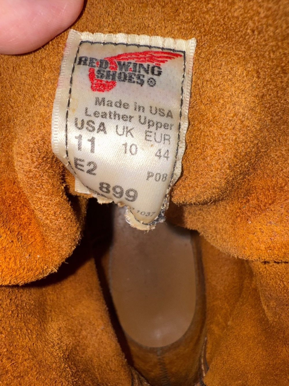 Red Wing Wide 899 Logger Boots 11 EE E2 USA - Picture 8 of 8